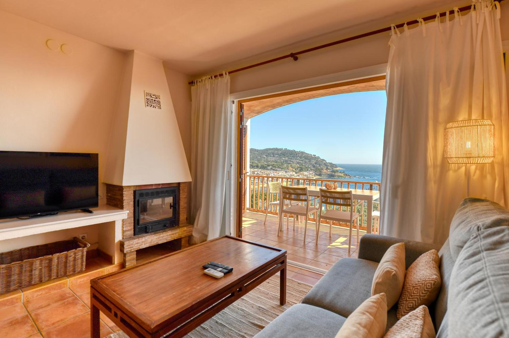 Appartamento Panoramic Sea Views Calella De Palafrugell Esterno foto